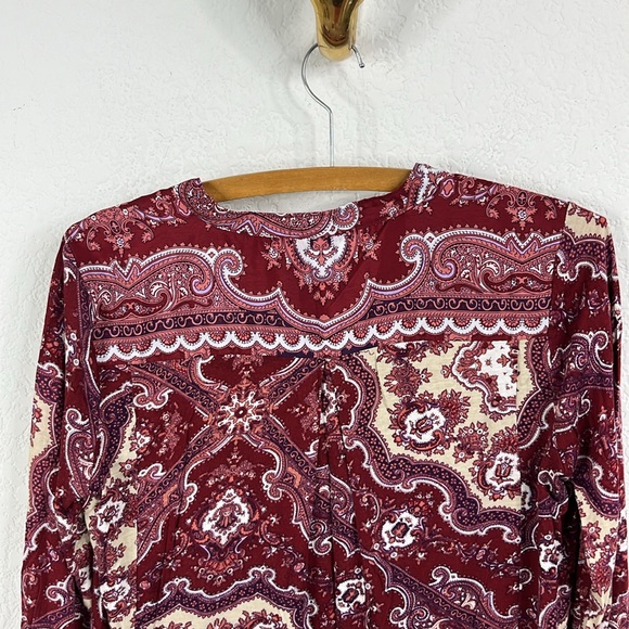 Tiny Anthropologie Devas Popover Sequin Blouse Top - Picture 4 of 8